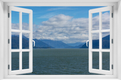 Fototapeta Naklejka Na Ścianę Okno 3D - Vancouver island view