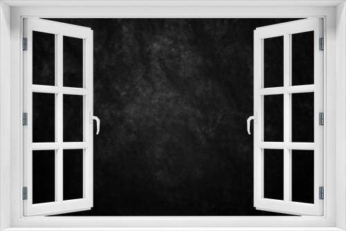 Fototapeta Naklejka Na Ścianę Okno 3D - Black stone concrete texture background anthracite panorama. Panorama dark grey black slate background or texture.	
