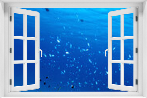 Fototapeta Naklejka Na Ścianę Okno 3D - 青の海