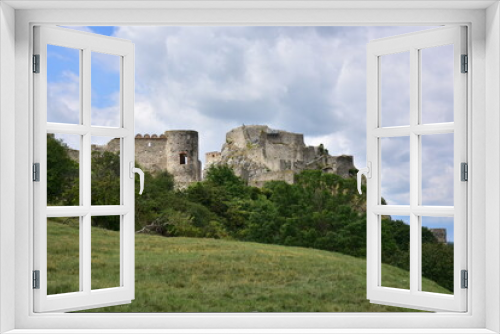 Fototapeta Naklejka Na Ścianę Okno 3D - Devin Castle, Slovakia