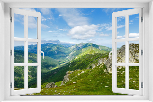 Fototapeta Naklejka Na Ścianę Okno 3D - Summer Tatra Mountain, Poland