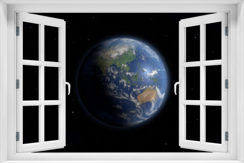 Fototapeta Naklejka Na Ścianę Okno 3D - Earth view
