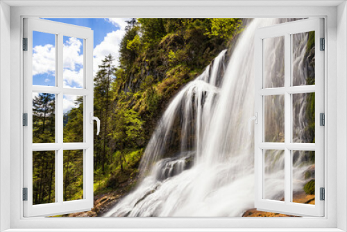Fototapeta Naklejka Na Ścianę Okno 3D - Gorges Canyons Waterfalls 429