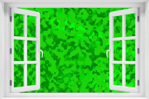 Fototapeta Naklejka Na Ścianę Okno 3D - camouflage green and light green colour abstract 