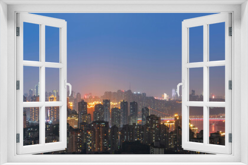 Fototapeta Naklejka Na Ścianę Okno 3D - The beautiful city of Chongqing