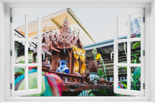 Fototapeta Naklejka Na Ścianę Okno 3D - Joss house of Thailand