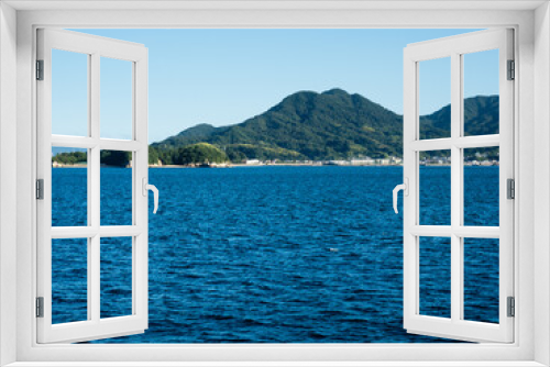 Fototapeta Naklejka Na Ścianę Okno 3D - Scenic view of Etajima Island in Seto Inland Sea - Hiroshima prefecture, Japan