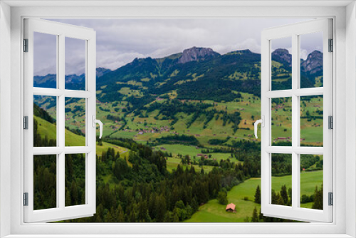 Fototapeta Naklejka Na Ścianę Okno 3D - Diemigtal in der Schweiz