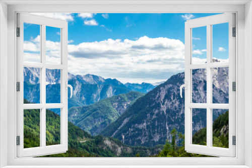 Fototapeta Naklejka Na Ścianę Okno 3D - Willkommen in der wunderschönen Gebirgsgruppe der Julische Alpen - Slowenien