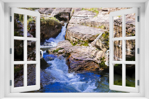 Fototapeta Naklejka Na Ścianę Okno 3D - Paesaggio di Cornolade, Ponte nelle Alpi (BL)
