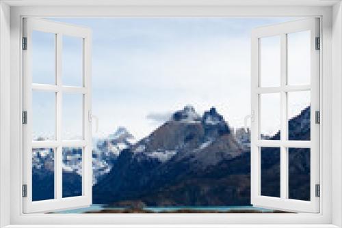 Fototapeta Naklejka Na Ścianę Okno 3D - Macizo Paine 