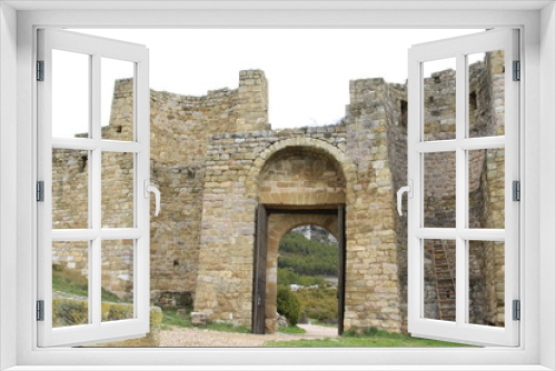 Fototapeta Naklejka Na Ścianę Okno 3D - Monastery castle of Loarre (Huesca)