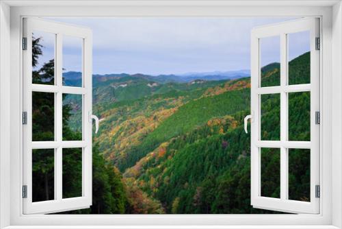 Fototapeta Naklejka Na Ścianę Okno 3D - 高野山の秋風景