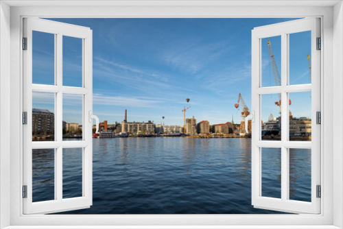 Fototapeta Naklejka Na Ścianę Okno 3D - View of beautiful city Helsinki in FInland