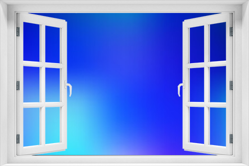 Fototapeta Naklejka Na Ścianę Okno 3D - Light blue vector blur background.