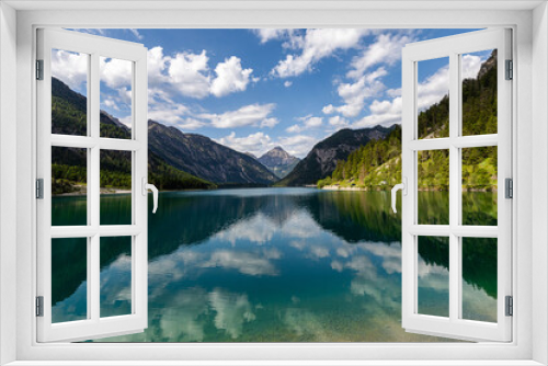 Fototapeta Naklejka Na Ścianę Okno 3D - Plansee, lake in the Austrian Alps