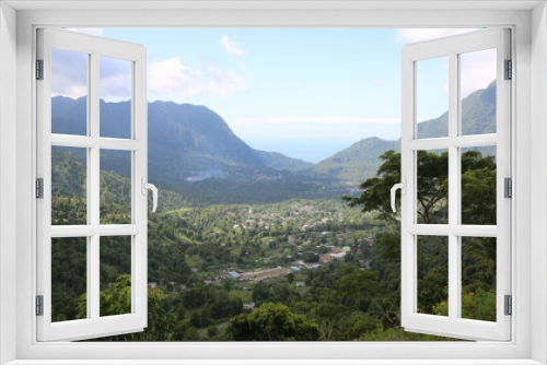 Fototapeta Naklejka Na Ścianę Okno 3D - Magnifique paysage de tsembéhou