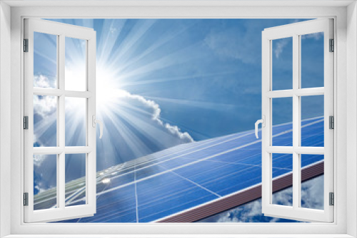 Fototapeta Naklejka Na Ścianę Okno 3D - Solaranlage 2