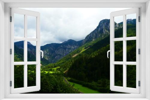 Fototapeta Naklejka Na Ścianę Okno 3D - alpine Landschaft