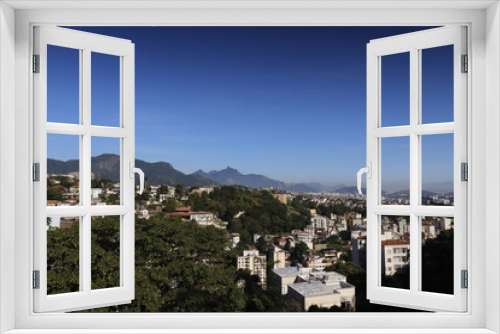 Landscape from Chacara do Ceu (Sky Farm) House Museum, Santa Teresa District, Rio de Janeiro, Brazil