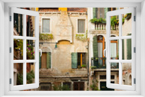 Fototapeta Naklejka Na Ścianę Okno 3D - Stadtansichten Venedig