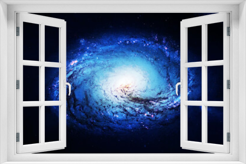 Fototapeta Naklejka Na Ścianę Okno 3D - Bright beautiful galaxy. Elements of this image furnished by NASA