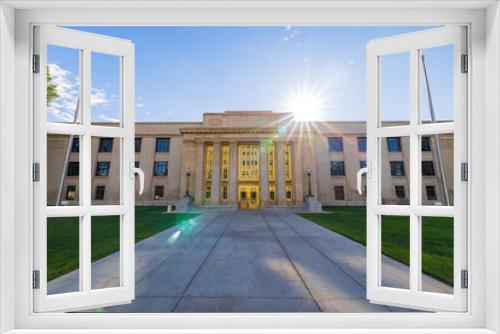 Fototapeta Naklejka Na Ścianę Okno 3D - Sunny view of the Supreme Court