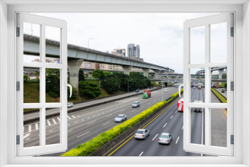 Fototapeta Naklejka Na Ścianę Okno 3D - National Highway number one in Taiwan