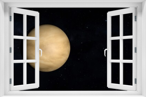Fototapeta Naklejka Na Ścianę Okno 3D - Venus is one of the planets in the solar system. 3d illustration