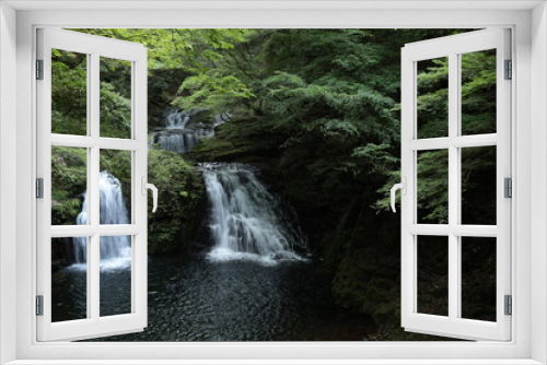 Fototapeta Naklejka Na Ścianę Okno 3D - 夏の水涼