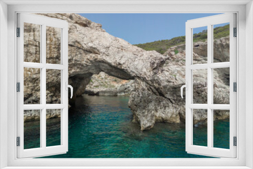 Fototapeta Naklejka Na Ścianę Okno 3D - Italy, July 2022: wonderful sea and nature in the Tremiti Islands in Puglia