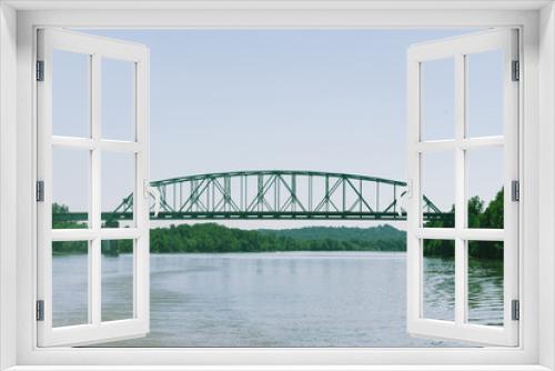 Fototapeta Naklejka Na Ścianę Okno 3D - Old Bridge in Marietta, Ohio