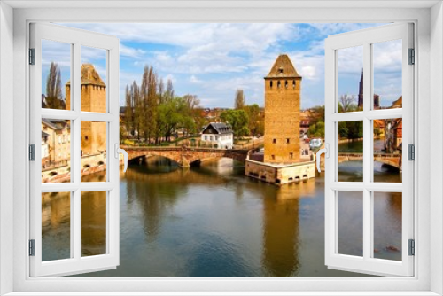 Fototapeta Naklejka Na Ścianę Okno 3D - Strasbourg, la Petite France.