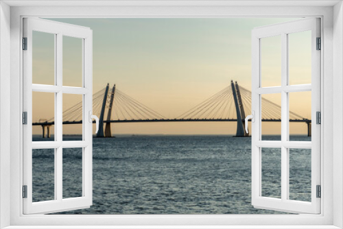 Fototapeta Naklejka Na Ścianę Okno 3D - Bridge in Saint Petersburg