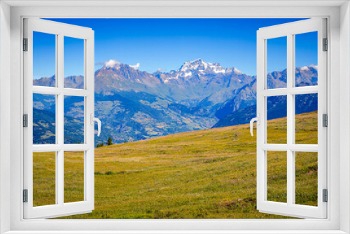 Fototapeta Naklejka Na Ścianę Okno 3D - bei Pila im Aostatal