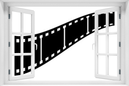 Fototapeta Naklejka Na Ścianę Okno 3D - Film strip logo images