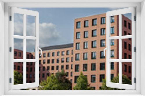 Fototapeta Naklejka Na Ścianę Okno 3D - Modern buildings in Berlin Germany