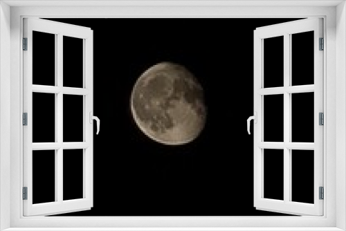 Fototapeta Naklejka Na Ścianę Okno 3D - Moon in the night