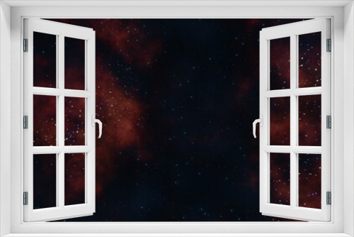 Fototapeta Naklejka Na Ścianę Okno 3D - Nebula background. Galaxy in the universe. 3d rendering.