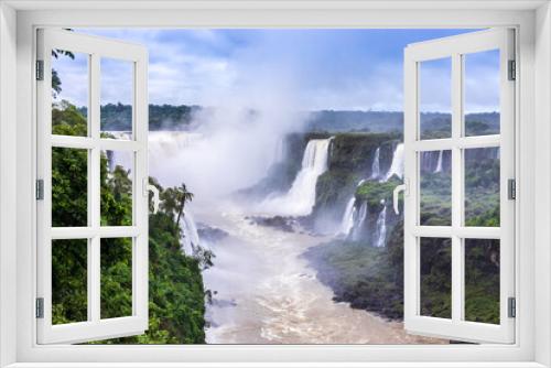 Fototapeta Naklejka Na Ścianę Okno 3D - Partial view of the Garganta del Diablo Waterfall