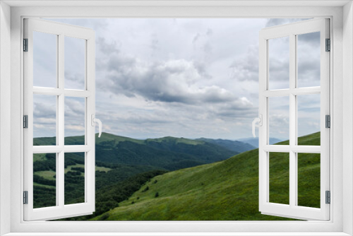 Fototapeta Naklejka Na Ścianę Okno 3D - Bieszczady - połoniny 