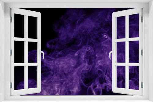 Purple smoke