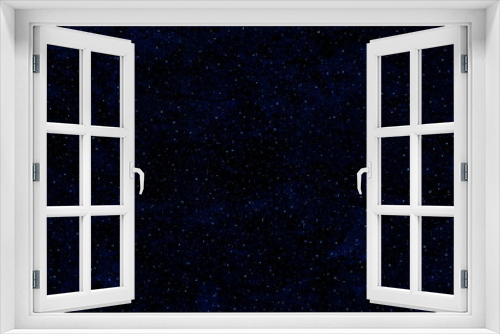 Fototapeta Naklejka Na Ścianę Okno 3D - Glowing stars in space.  Dark blue night sky with stars.  Galaxy space background.