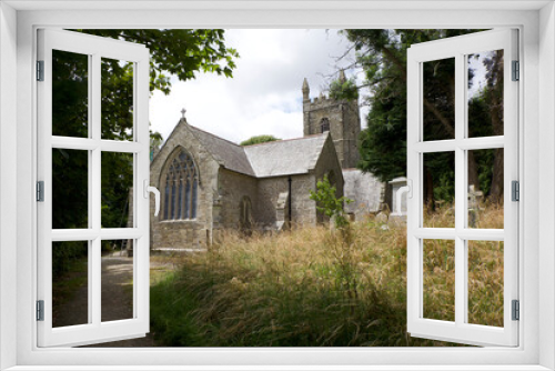 Fototapeta Naklejka Na Ścianę Okno 3D - Truro Cornwall England 07 22 2022 Kenwyn Church formerly Truro Cathedral School