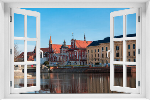 wroclaw, poland - spring 2022 beautiful city view. sights of the old town