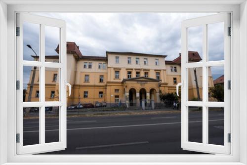 Fototapeta Naklejka Na Ścianę Okno 3D - historical buildings from Sibiu 11