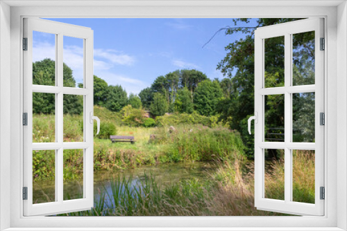 Fototapeta Naklejka Na Ścianę Okno 3D - The New Reach, Halesworth Millennium Green, Suffolk, England