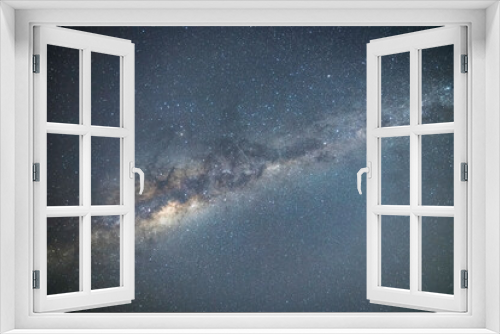 Fototapeta Naklejka Na Ścianę Okno 3D - Milky Way Starlit Night Sky