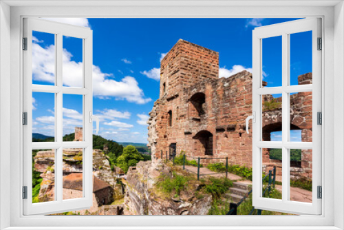 Fototapeta Naklejka Na Ścianę Okno 3D - Burg Altdahn