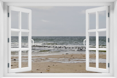 Fototapeta Naklejka Na Ścianę Okno 3D - beach and sea
